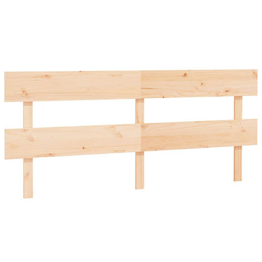 Bed Headboard | Wood colour | Solid pine wood | Standard | Ergonomic