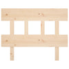 Bed Headboard 93.5x3x81 cm Solid Wood Pine