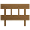 Bed Headboard Honey Brown 93.5x3x81 cm Solid Wood Pine