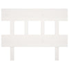 Bed Headboard White 103.5x3x81 cm Solid Wood Pine