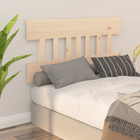 Bed Headboard | Natural Wood | Solid pine wood | Medium