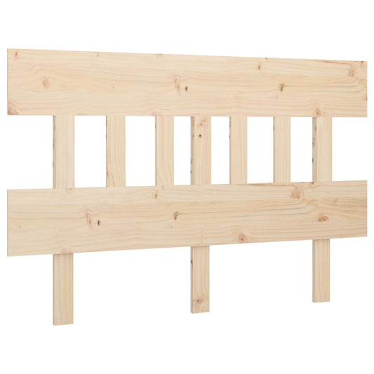 Bed Headboard | Natural Pine | Solid Pine Wood | Standard