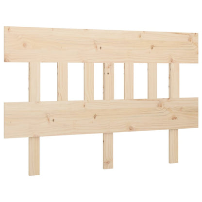 Bed Headboard 153.5x3x81 cm Solid Wood Pine