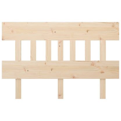 Bed Headboard 153.5x3x81 cm Solid Wood Pine