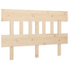Bed Headboard 163.5x3x81 cm Solid Wood Pine