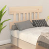 Bed Headboard 163.5x3x81 cm Solid Wood Pine