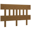 Bed Headboard Honey Brown 163.5x3x81 cm Solid Wood Pine