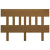 Bed Headboard Honey Brown 163.5x3x81 cm Solid Wood Pine