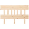 Bed Headboard 183.5x3x81 cm Solid Wood Pine