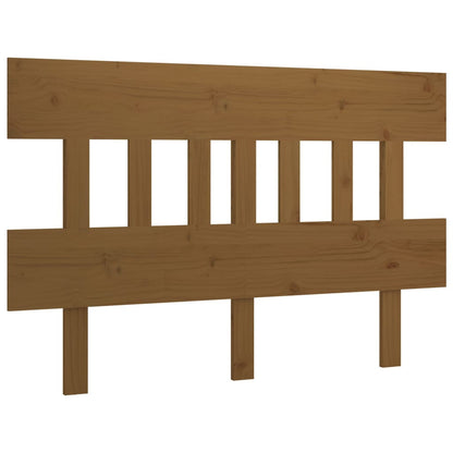 Bed Headboard Honey Brown 183.5x3x81 cm Solid Wood Pine