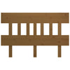 Bed Headboard Honey Brown 183.5x3x81 cm Solid Wood Pine