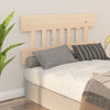 Bed Headboard 203.5x3x81 cm Solid Wood Pine