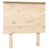 Bed Headboard 79x6x82.5 cm Solid Wood Pine