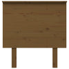 Bed Headboard Honey Brown 79x6x82.5 cm Solid Wood Pine