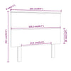 Bed Headboard White 104x6x82.5 cm Solid Wood Pine