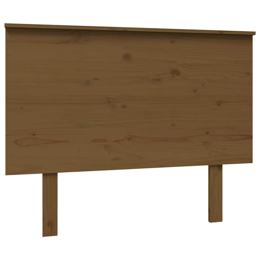 Bed Headboard | Honey Brown | Solid Pine Wood | 104 cm by 82.5 cm