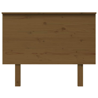 Bed Headboard Honey Brown 104x6x82.5 cm Solid Wood Pine