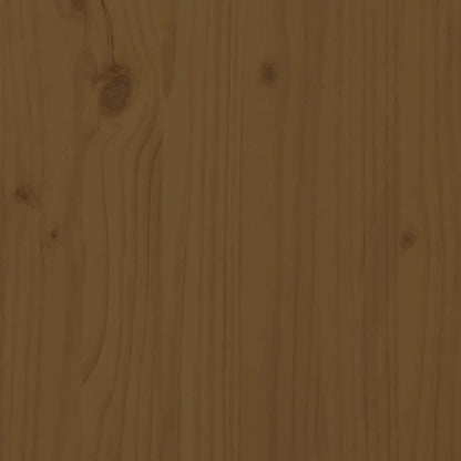 Bed Headboard Honey Brown 104x6x82.5 cm Solid Wood Pine
