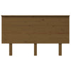 Bed Headboard Honey Brown 139x6x82.5 cm Solid Wood Pine