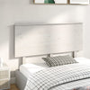 Bed Headboard White 144x6x82.5 cm Solid Wood Pine