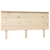 Bed Headboard 154x6x82.5 cm Solid Wood Pine