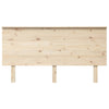 Bed Headboard 154x6x82.5 cm Solid Wood Pine
