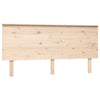 Bed Headboard 164x6x82.5 cm Solid Wood Pine