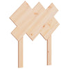 Bed Headboard 72.5x3x81 cm Solid Wood Pine