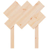 Bed Headboard 72.5x3x81 cm Solid Wood Pine