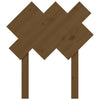 Bed Headboard Honey Brown 72.5x3x81 cm Solid Wood Pine