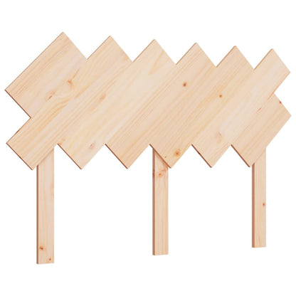 Bed Headboard | Wood | Solid pine wood (untreated) | Medium