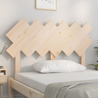 Bed Headboard | Wood | Solid pine wood (untreated) | Medium