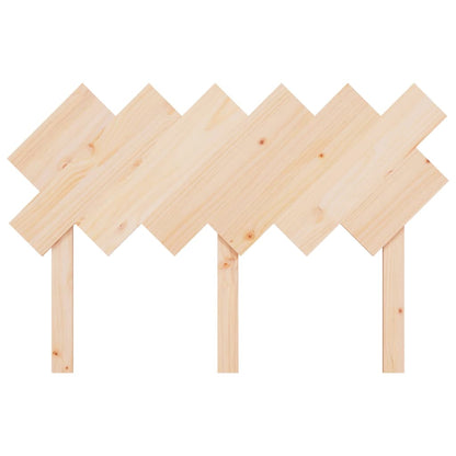 Bed Headboard | Wood | Solid pine wood (untreated) | Medium