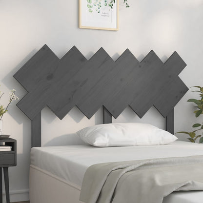 Bed Headboard | Grey | Solid Pine Wood | Medium | Nice Design