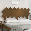 Bed Headboard Honey Brown 151.5x3x81 cm Solid Wood Pine