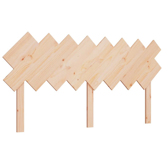 Bed Headboard | Natural Pine | Solid pine wood (untreated) | Medium