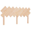 Bed Headboard 159.5x3x80.5 cm Solid Wood Pine