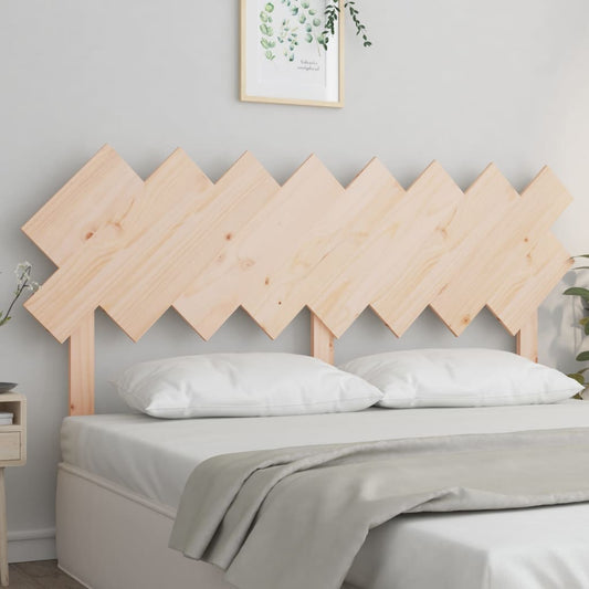Bed Headboard | Natural Pine | Solid pine wood (untreated) | Medium