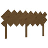 Bed Headboard Honey Brown 159.5x3x80.5 cm Solid Wood Pine