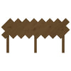 Bed Headboard Honey Brown 159.5x3x80.5 cm Solid Wood Pine