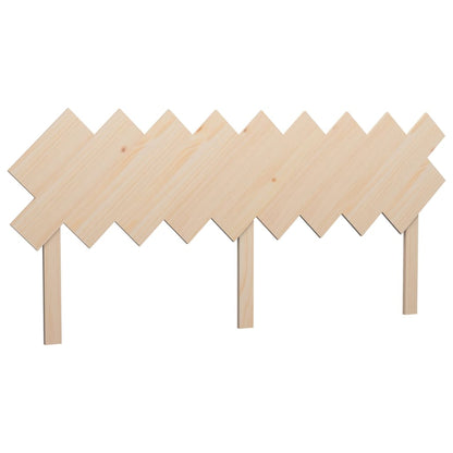 Bed Headboard | Natural Pine | Solid pine wood (untreated) | Standard