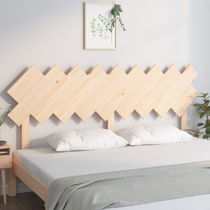 Bed Headboard | Natural Pine | Solid pine wood (untreated) | Standard