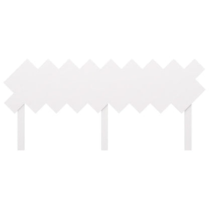 Bed Headboard | White | Solid pine wood | 178x3x80.5 cm