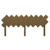 Bed Headboard Honey Brown 178x3x80.5 cm Solid Wood Pine