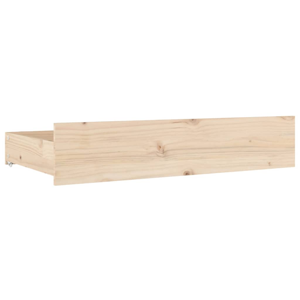 Bed Frame without Mattress with Drawers 120x200 cm