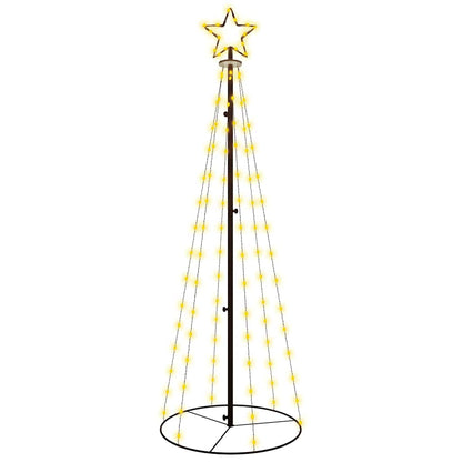 Christmas Cone Tree Warm white Powder-coated steel, copper, PVC