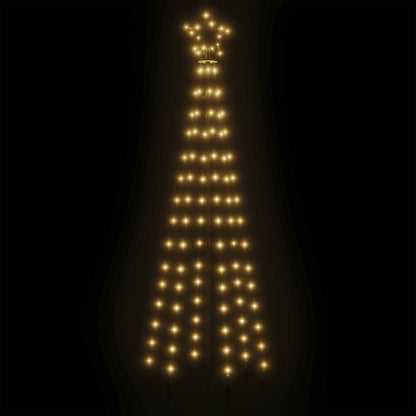 Christmas Cone Tree Warm white Powder-coated steel, copper, PVC