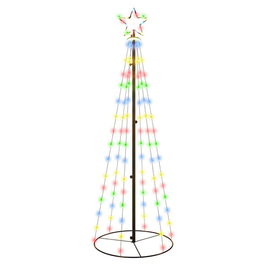 Christmas Cone Tree Multicolor Powder-coated steel, Copper, PVC