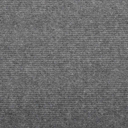 Stair Mats Self-adhesive 15 pcs 65x24,5x3,5 cm Grey