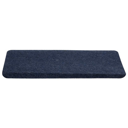 343481 vidaXL Stair Mats Self-adhesive 15 pcs 65x24,5x3,5 cm Blue